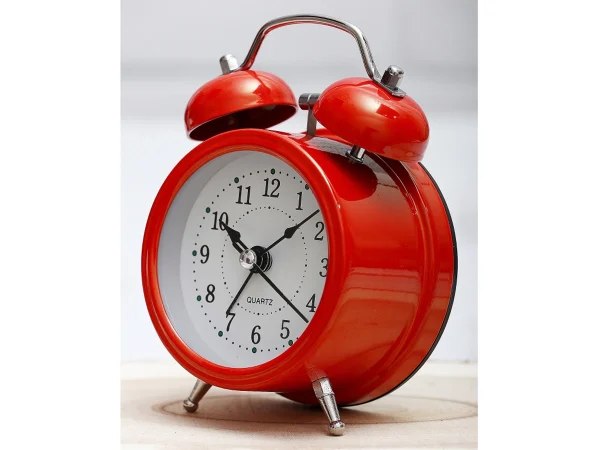 Часы будильник Эврика красный — изображение 4