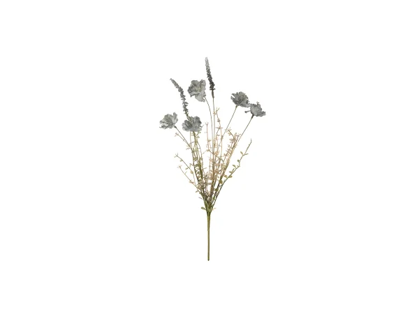 Цветок искусственный Ромашка ночная 50см