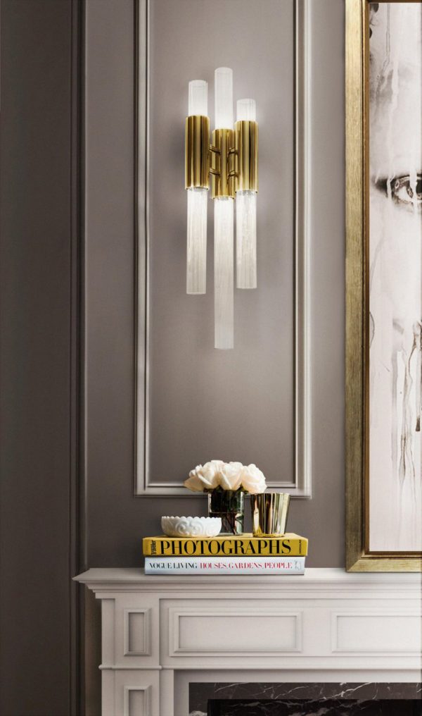 Настенный светильник Waterfall 6 gold — изображение 2