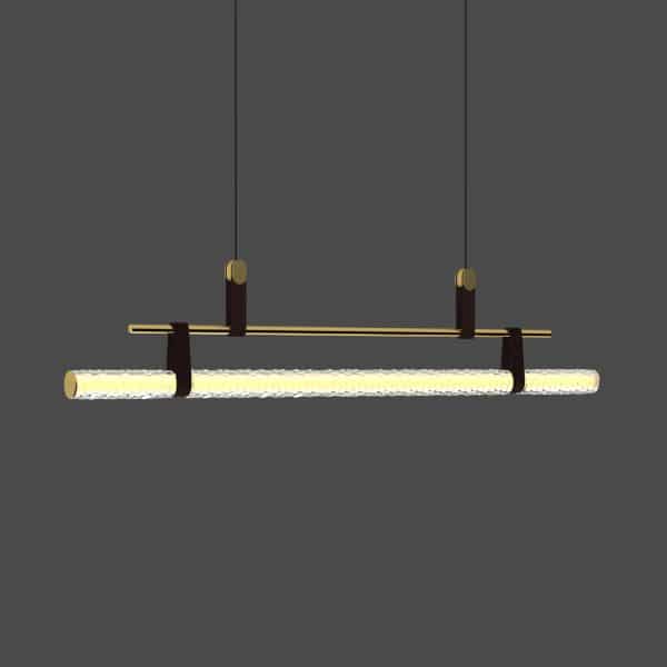 Подвесной светильник 8501P/L brass/clear — изображение 2