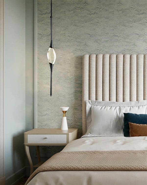 Подвесной светильник Pezzo 1 pearl black — изображение 2