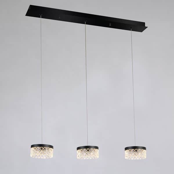 Подвесной светильник MD21020075-3B matt black — изображение 2