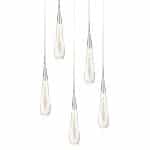 Подвесной светильник Pour 5 silver