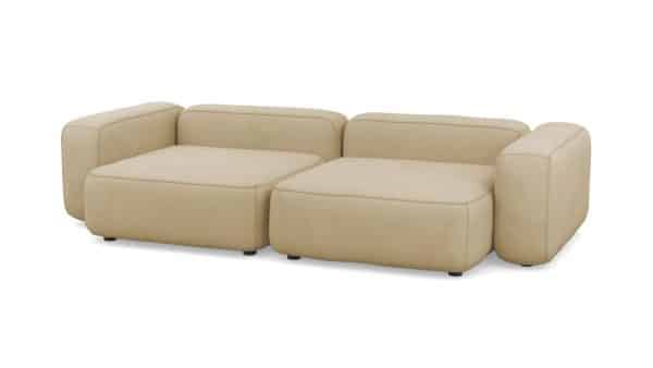 Диван Баббл двухсекционный (большой и глубокий) Velutto 02