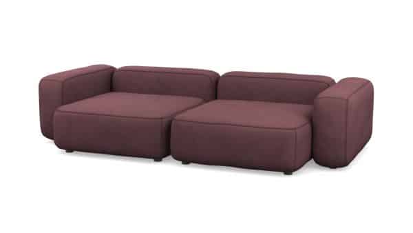 Диван Баббл двухсекционный (большой и глубокий) Velutto 15