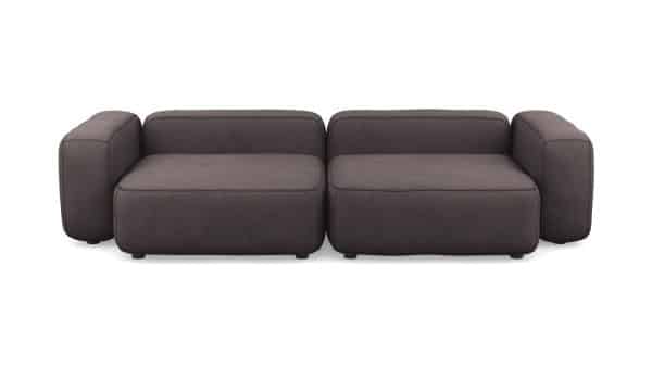 Диван Баббл двухсекционный (большой и глубокий) Velutto 19 Нераскладной (273х137х62см) — изображение 2