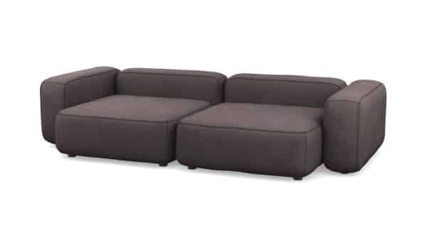 Диван Баббл двухсекционный (большой и глубокий) Velutto 19