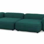 Диван Баббл двухсекционный (большой и глубокий) Velutto 20