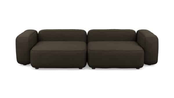 Диван Баббл двухсекционный (большой и глубокий) Velutto 23 Нераскладной (273х137х62см) — изображение 2