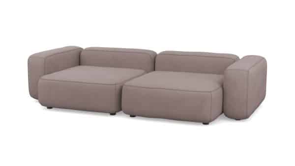 Диван Баббл двухсекционный (большой и глубокий) Velutto 37