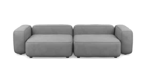 Диван Баббл двухсекционный (большой и глубокий) Velutto 52 Нераскладной (273х137х62см) — изображение 2