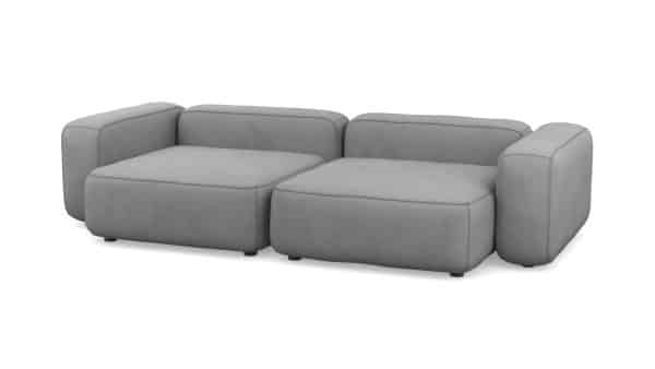 Диван Баббл двухсекционный (большой и глубокий) Velutto 52