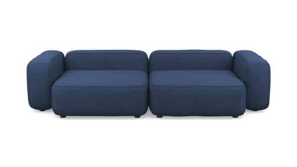 Диван Баббл двухсекционный (большой и глубокий) Velutto 54 Нераскладной (273х137х62см) — изображение 2