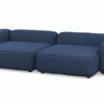 Диван Баббл двухсекционный (большой и глубокий) Velutto 54