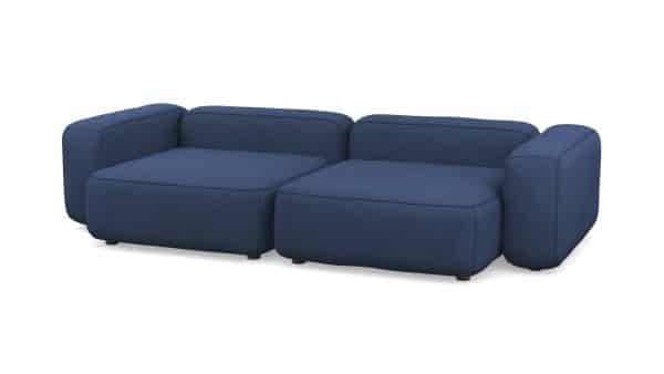 Диван Баббл двухсекционный (большой и глубокий) Velutto 54