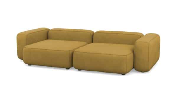 Диван Баббл двухсекционный (большой и глубокий) Velutto 56