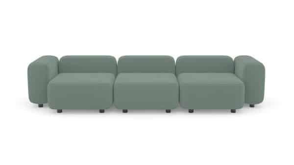 Диван Баббл трехсекционный Vivaldi 10 Нераскладной (315х116х62см) — изображение 2