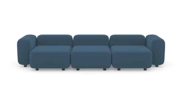 Диван Баббл трехсекционный Vivaldi 13 Нераскладной (315х116х62см) — изображение 2