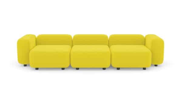 Диван Баббл трехсекционный Vivaldi 15 Нераскладной (315х116х62см) — изображение 2