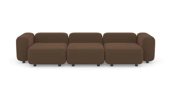 Диван Баббл трехсекционный Vivaldi 23 Нераскладной (315х116х62см) — изображение 2