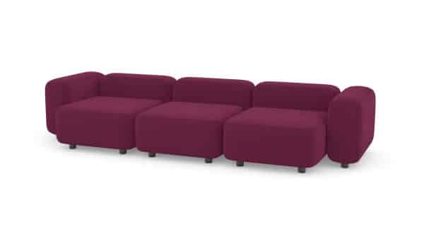 Диван Баббл трехсекционный Vivaldi 35