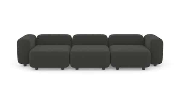 Диван Баббл трехсекционный Vivaldi 37 Нераскладной (315х116х62см) — изображение 2
