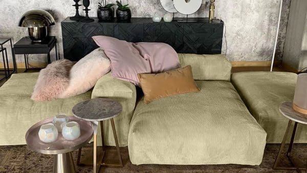 Диван Фиджи Cilium Cream Нераскладной (242х137х62см) — изображение 2