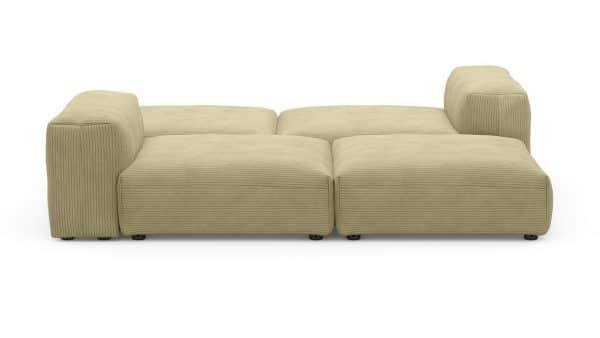 Диван Фиджи Cilium Cream Нераскладной (242х137х62см) — изображение 3