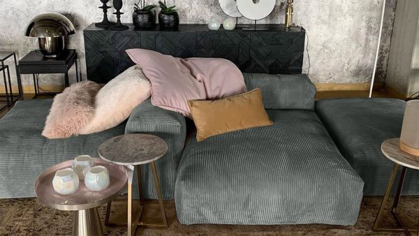 Диван Фиджи Cilium Grafit Нераскладной (242х137х62см) — изображение 2