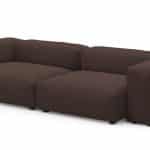 Диван Фиджи двухсекционный (большой) Cilium Chocolate