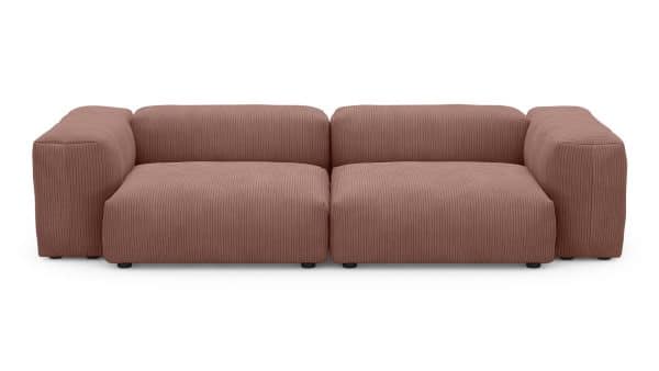 Диван Фиджи двухсекционный (большой) Cilium Coral Нераскладной (273х116х62см) — изображение 3