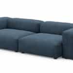 Диван Фиджи двухсекционный (большой) Cilium Indigo