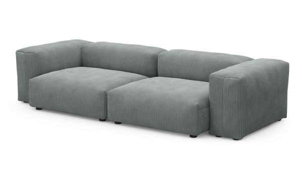 Диван Фиджи двухсекционный (большой) Cilium Steel