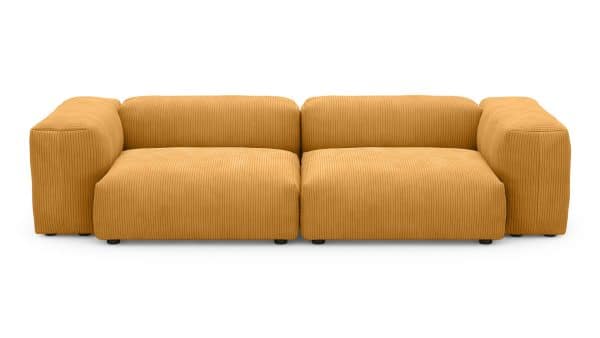 Диван Фиджи двухсекционный (большой) Cilium Umber Нераскладной (273х116х62см) — изображение 3