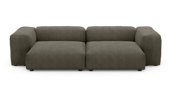 Диван Фиджи двухсекционный (большой и глубокий) Cilium Brown Нераскладной (273х137х62см) — изображение 3