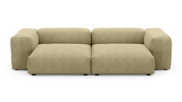Диван Фиджи двухсекционный (большой и глубокий) Cilium Cream Нераскладной (273х137х62см) — изображение 3