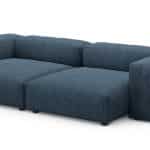 Диван Фиджи двухсекционный (большой и глубокий) Cilium Indigo