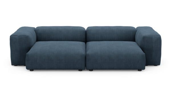Диван Фиджи двухсекционный (большой и глубокий) Cilium Indigo Нераскладной (273х137х62см) — изображение 3