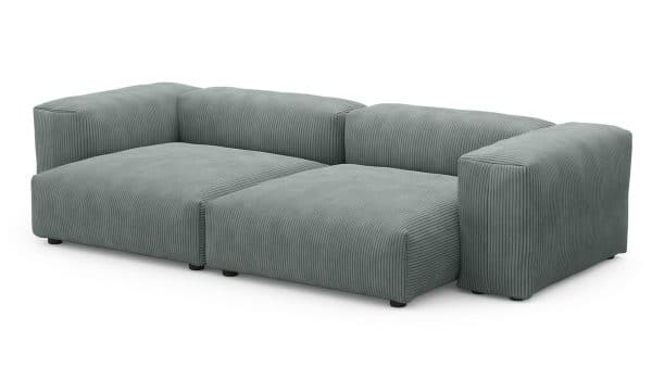 Диван Фиджи двухсекционный (большой и глубокий) Cilium Steel