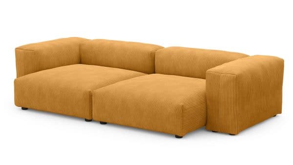 Диван Фиджи двухсекционный (большой и глубокий) Cilium Umber