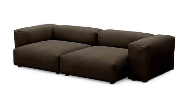 Диван Фиджи двухсекционный (большой и глубокий) Velutto 23