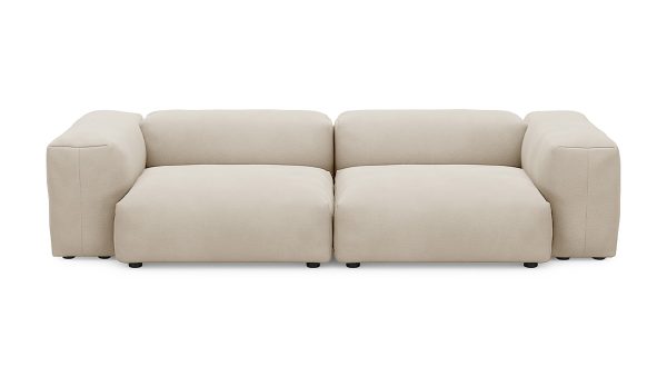 Диван Фиджи двухсекционный (большой) Velutto 16 Нераскладной (273х116х62см) — изображение 3