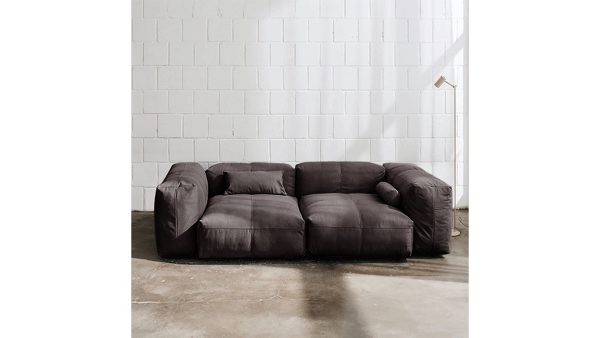 Диван Фиджи двухсекционный (большой) Velutto 19 Нераскладной (273х116х62см) — изображение 2