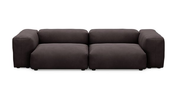 Диван Фиджи двухсекционный (большой) Velutto 19 Нераскладной (273х116х62см) — изображение 3