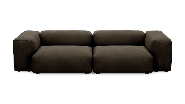 Диван Фиджи двухсекционный (большой) Velutto 23 Нераскладной (273х116х62см) — изображение 3