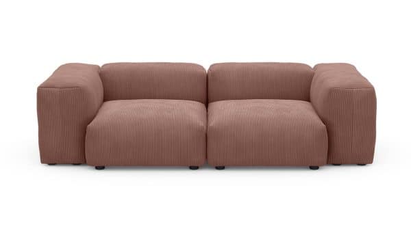 Диван Фиджи двухсекционный (малый) Cilium Coral Нераскладной (231х116х62см) — изображение 2