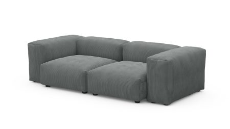 Диван Фиджи двухсекционный (малый) Cilium Steel