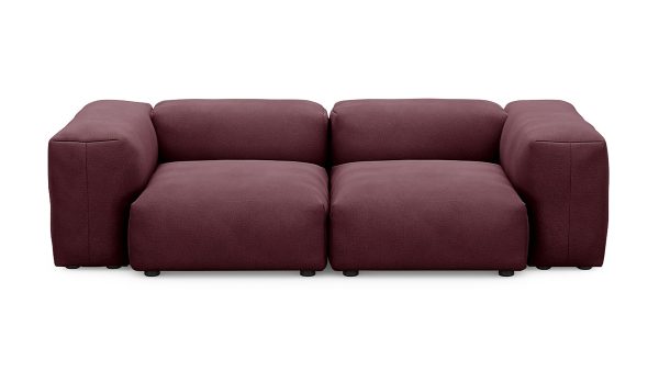 Диван Фиджи двухсекционный (малый) Velutto 15 Нераскладной (231х116х62см) — изображение 3