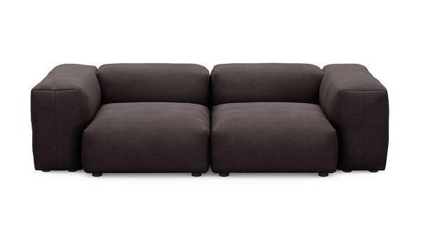 Диван Фиджи двухсекционный (малый) Velutto 19 Нераскладной (231х116х62см) — изображение 3