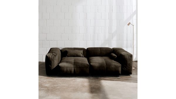 Диван Фиджи двухсекционный (малый) Velutto 23 Нераскладной (231х116х62см) — изображение 2